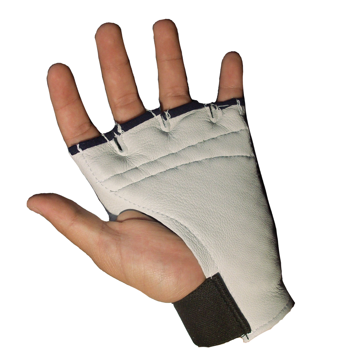 IMPACTO 450-30LRH GLOVE IMPACT 3/16VEP NO THUMB 1/2 FINGER - Ergonomic